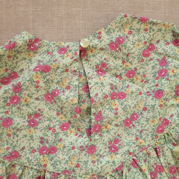 Claudine Green Floral Percher Dress - Picture 6 of 7